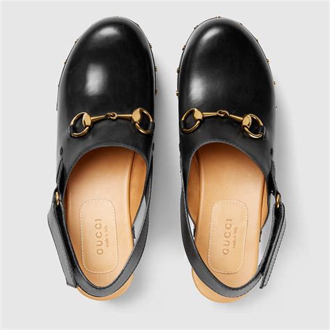 zoccoli gucci in legno|Mule E Zoccoli GUCCI Donna .